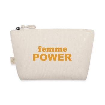 femme Power - Woman - Women - Women's Power - Women - Organic Pouch - nature - Front