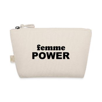 femme Pouvoir - Femme - Femmes - Pouvoir des Femmes - Femmes - Trousse biologique - nature - Devant