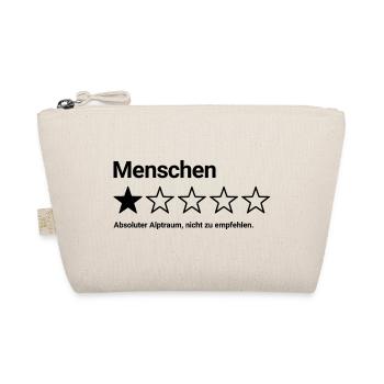 1-Stern-Bewertung auf Menschen - Bio-Täschchen - Natur - Vorne