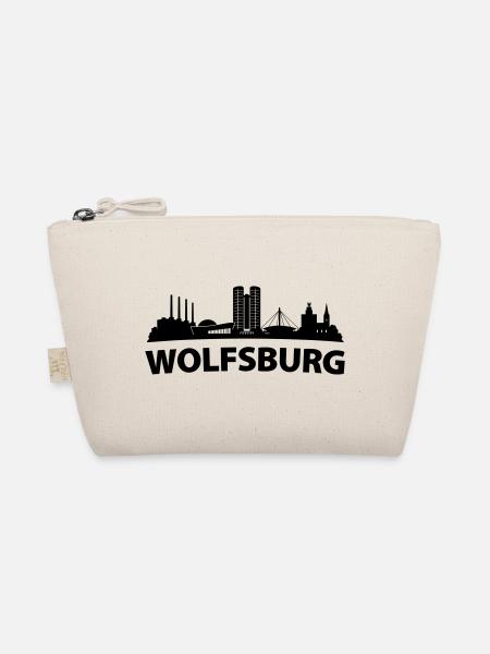 Wolfsburg Skyline - Bio-Täschchen - Natur