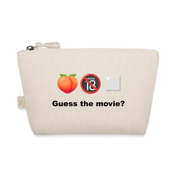 Peach ohne 18+ Quadrat Rate den Film oder den Film - Bio-Täschchen - Natur - Vorne