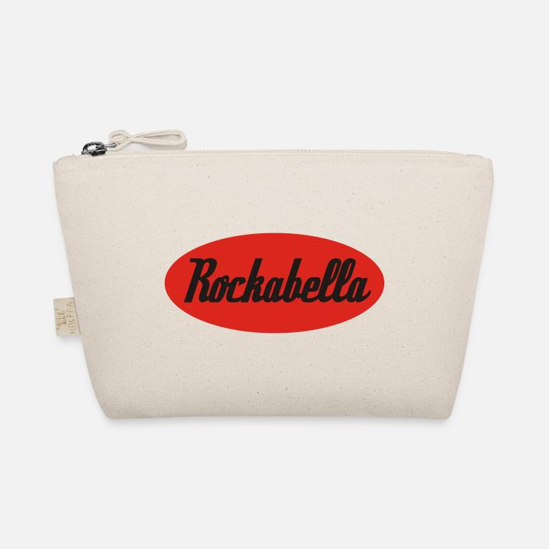 Rockabella Rockabilly Psychobilly Rock and Roll - Bio-Täschchen - Natur