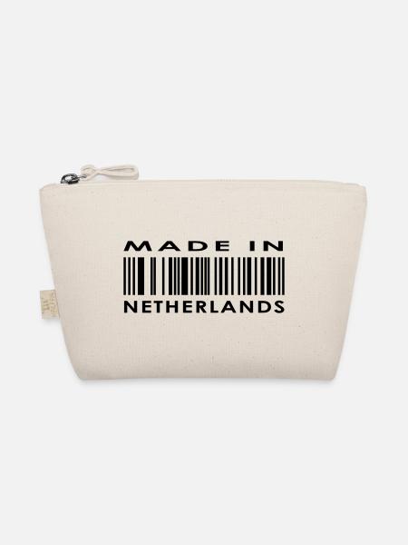 Made in Netherlands / Pays-Bas - Trousse biologique - nature - Devant