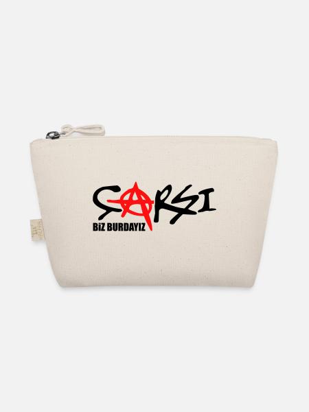 CARSI biz burdayiz - Bio-Täschchen - Natur - Vorne