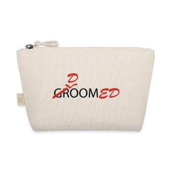Groom (bruidegom, vrijgezellen avond, wedding) - Organic Pouch - nature - Front