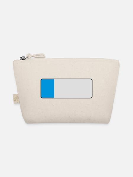 _blank_kurz - Organic Pouch - nature - Front