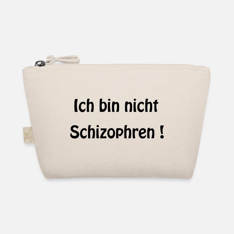 Schizophren - Bio-Täschchen - Natur