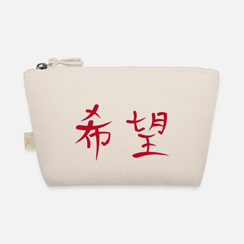 Kanji - Hoffnung Bio-Täschchen