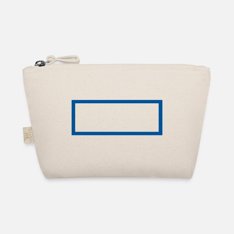 Rectangle Outline Organic Pouch