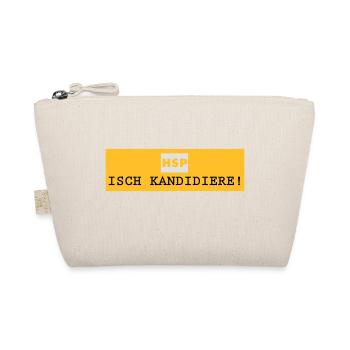 HSP_Isch kandidiere - Bio-Täschchen - Natur - Vorne