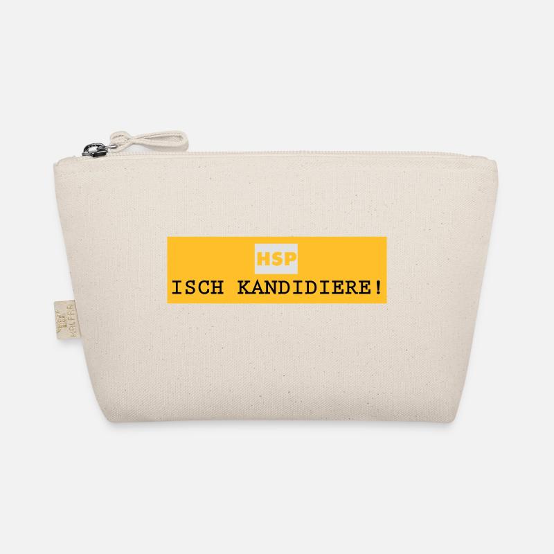 HSP_Isch kandidiere - Bio-Täschchen - Natur
