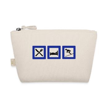 skis - Organic Pouch - nature - Front