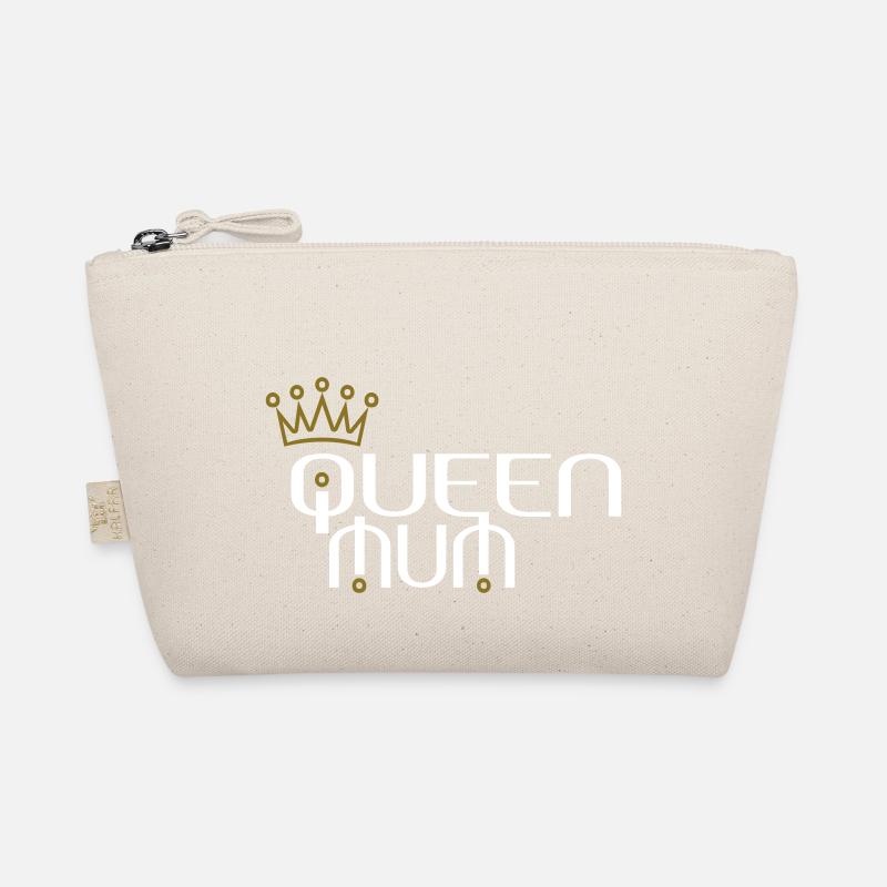 QUEEN MUM mit Krone Bio-Täschchen