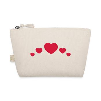 love - Bio-Täschchen - Natur - Vorne