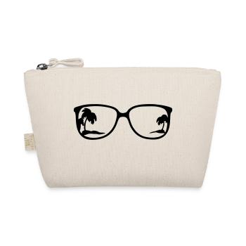 Brille - Bio-Täschchen - Natur - Vorne