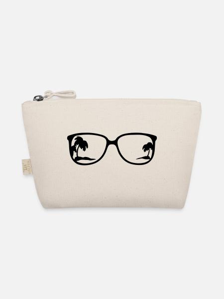Brille - Bio-Täschchen - Natur
