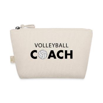 Volleyball Coach - Bio-Täschchen - Natur - Vorne