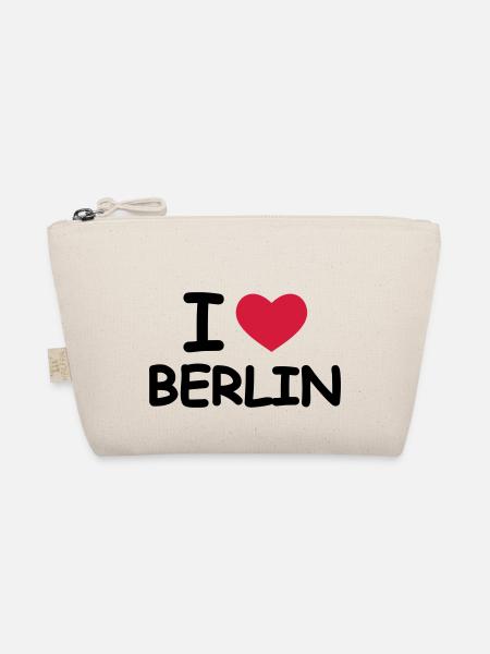 I Love Berlin - Organic Pouch - nature - Front
