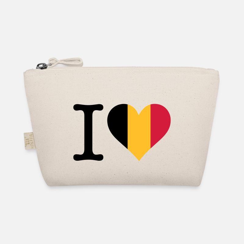 Ich liebe Belgien Bio-Täschchen
