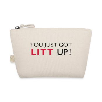 LITT UP! - Bio-Täschchen - Natur - Vorne