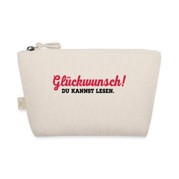 lesen - Bio-Täschchen - Natur - Vorne