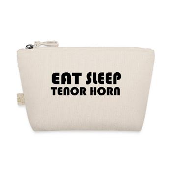 Eat Sleep Tenor Horn - Bio-Täschchen - Natur - Vorne