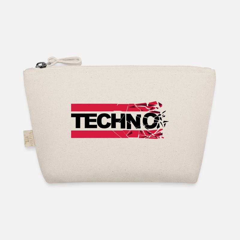 Techno shattered Bio-Täschchen