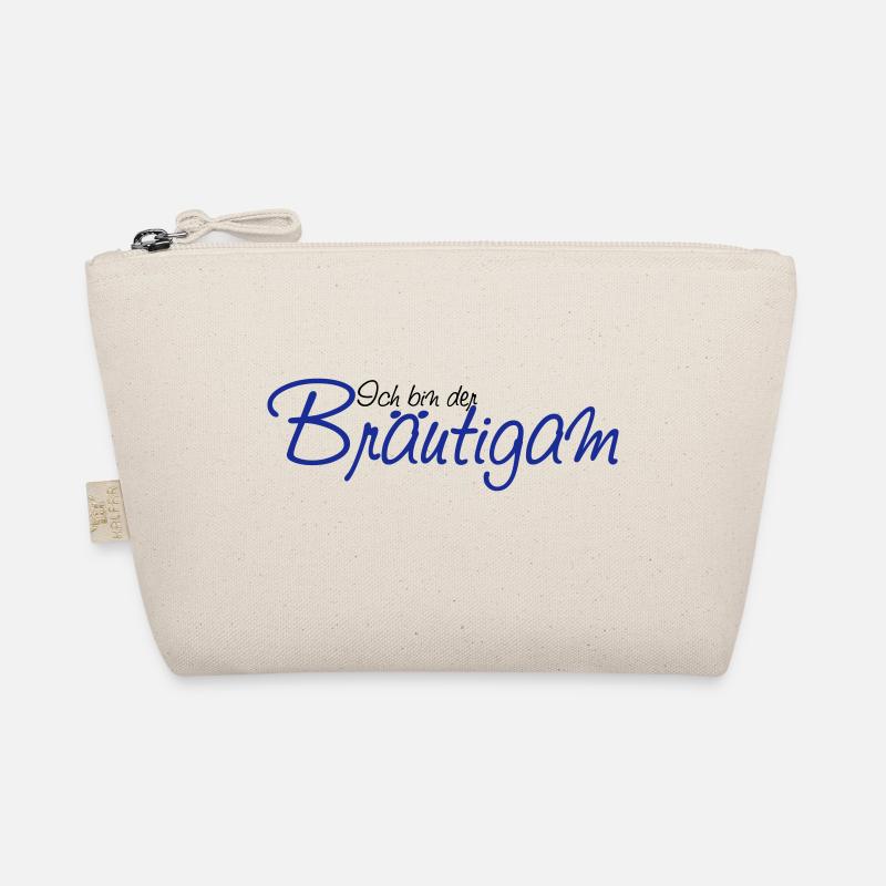 ich_bin_der_braeutigam - Bio-Täschchen - Natur