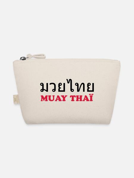 Muay Thai (V) - Bio-Täschchen - Natur