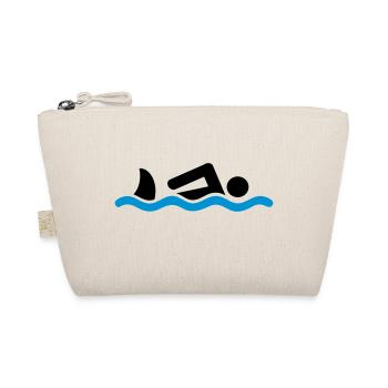 schwimmen - Bio-Täschchen - Natur - Vorne
