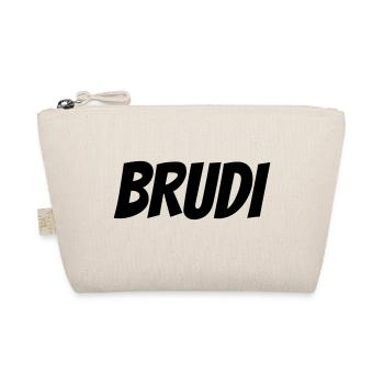 BRUDI x PARTY BRO - Bio-Täschchen - Natur - Vorne