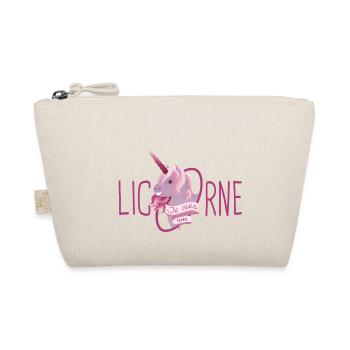 Je suis une licorne - Trousse biologique - nature - Devant