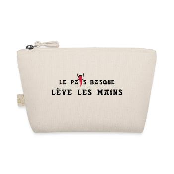 Le pays basque lève les mains - horizontal - Trousse biologique - nature - Devant