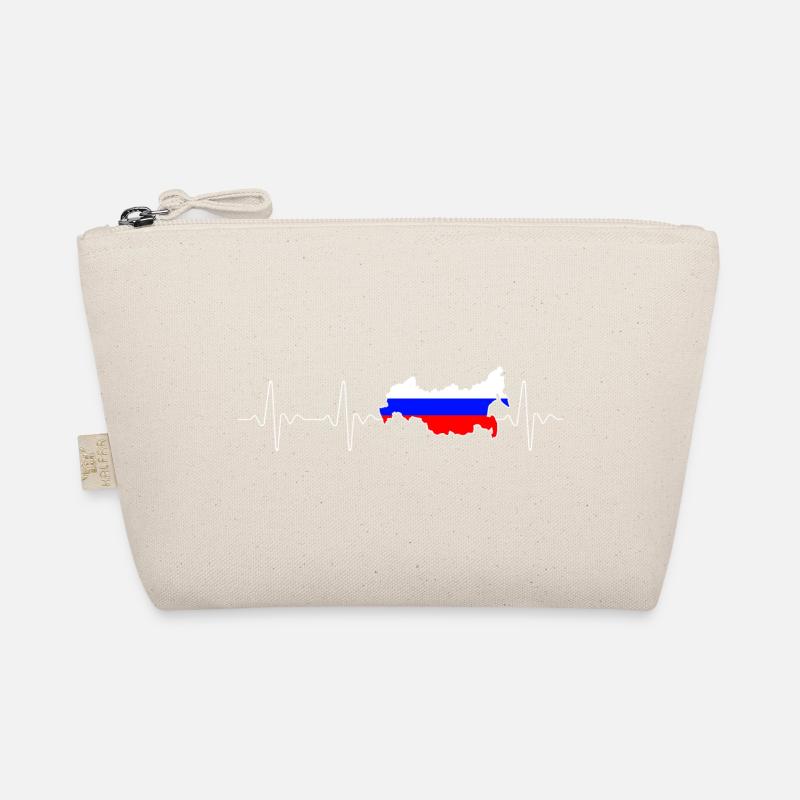 Russland heartbeat - Bio-Täschchen - Natur