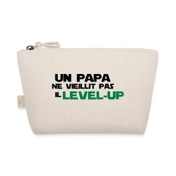 un papa ne vieillit pas,citations,geek,gaming - Trousse biologique - nature - Devant