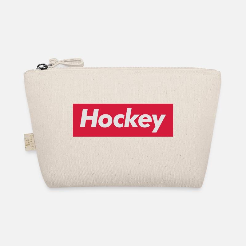 Hockey Red Bar - Bio-Täschchen - Natur