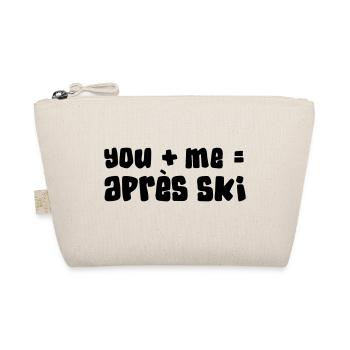 You + Me = Apres Ski - Organic Pouch - nature - Front
