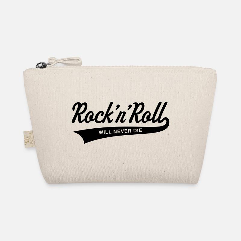 Rock 'n' Roll will never die - Bio-Täschchen - Natur