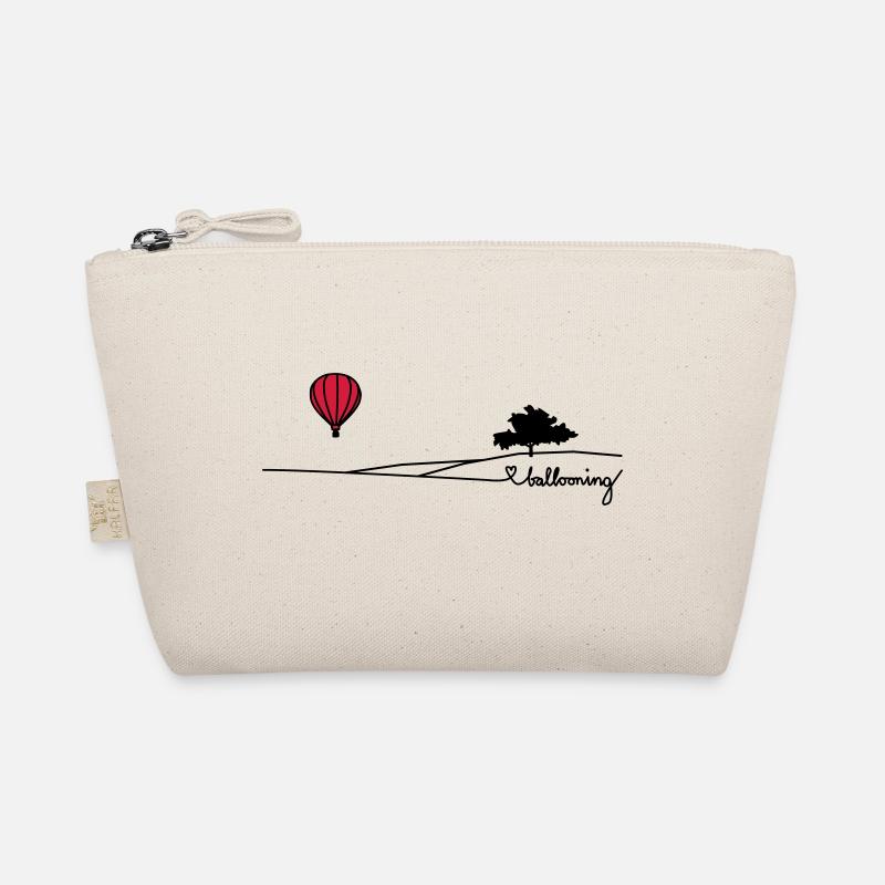 ballooning landscape - Bio-Täschchen - Natur