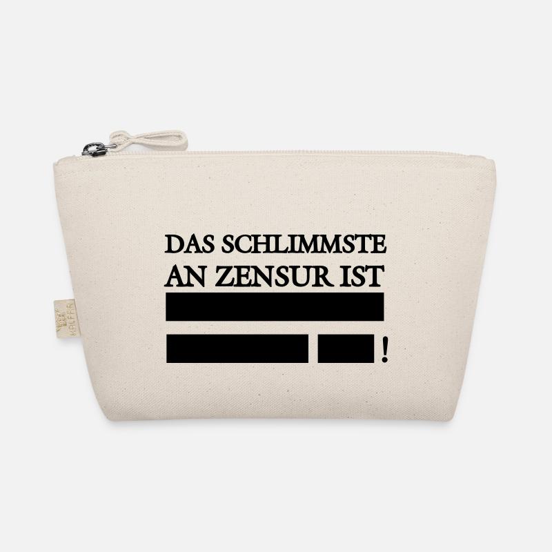Das schlimmste an Zensur Bio-Täschchen