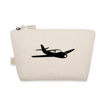 Small sports aircraft - Organic Pouch - nature - Front