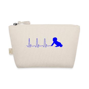 ECG HEARTLINK CHILD blue - Organic Pouch - nature - Front