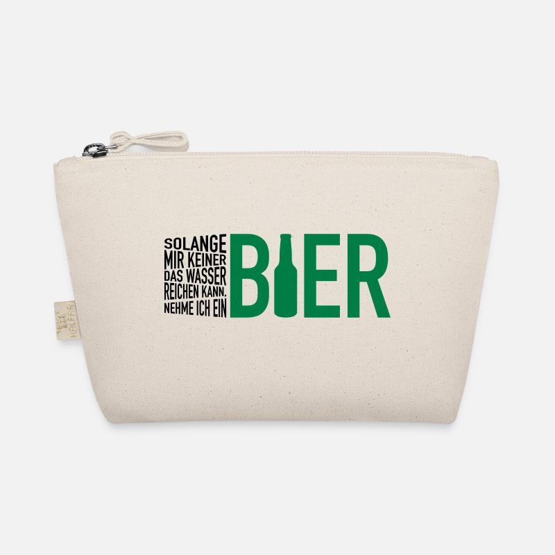 Wasser reichen. Bier Bio-Täschchen