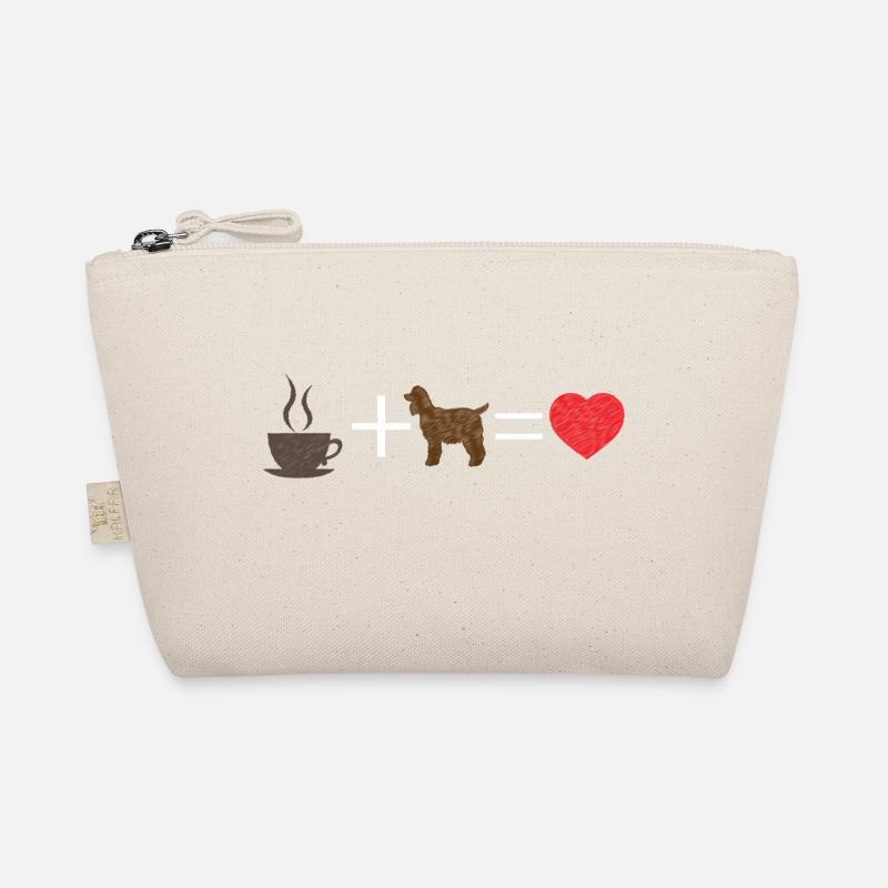 Dog / Cocker Spaniel: Coffee + Cocker Spaniel Organic Pouch