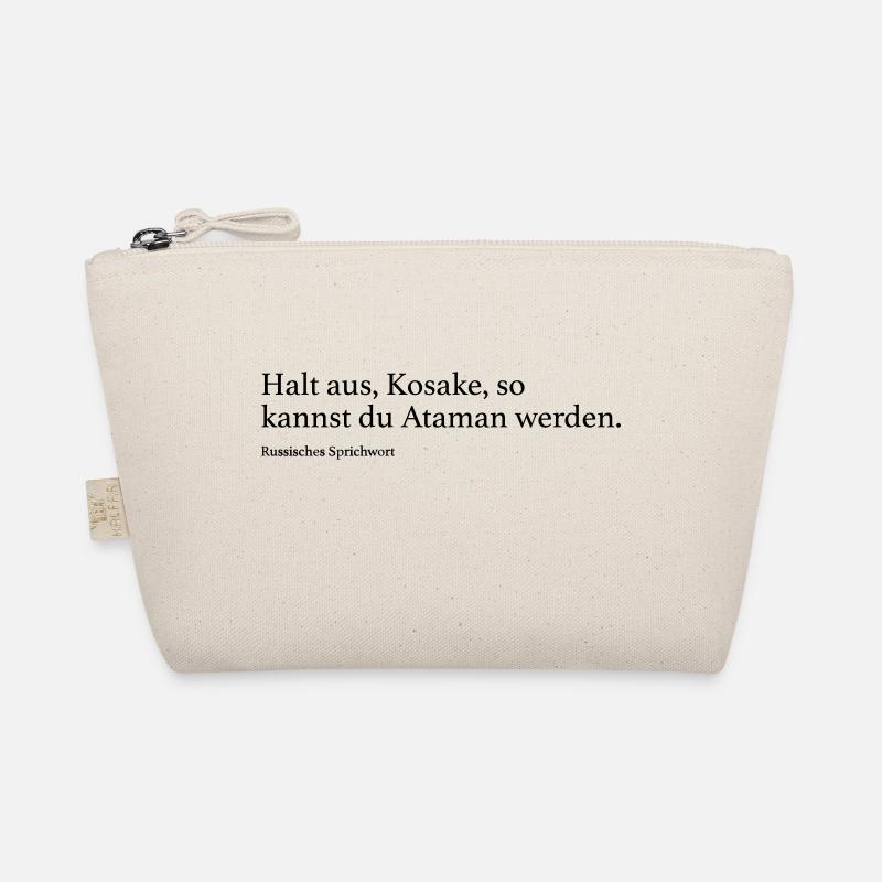 Halt aus, Kosake, so kannst du Ataman werden. Bio-Täschchen