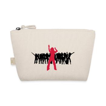 Dancer dancing shake shaken harlem shake 2c - Organic Pouch - nature - Front