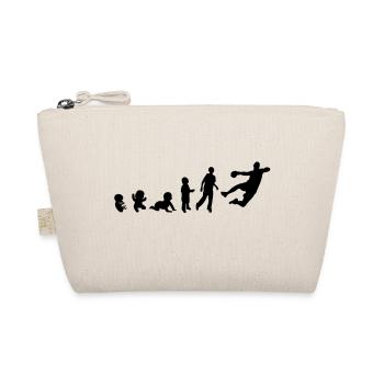 Evolution sports handball human rights - Organic Pouch - nature - Front