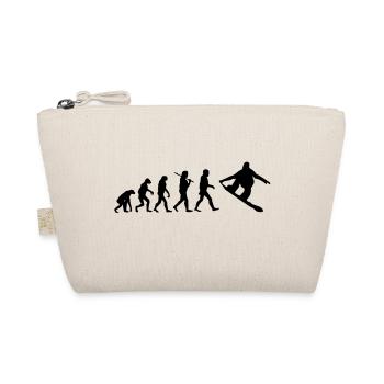 Snowboarding - Organic Pouch - nature - Front