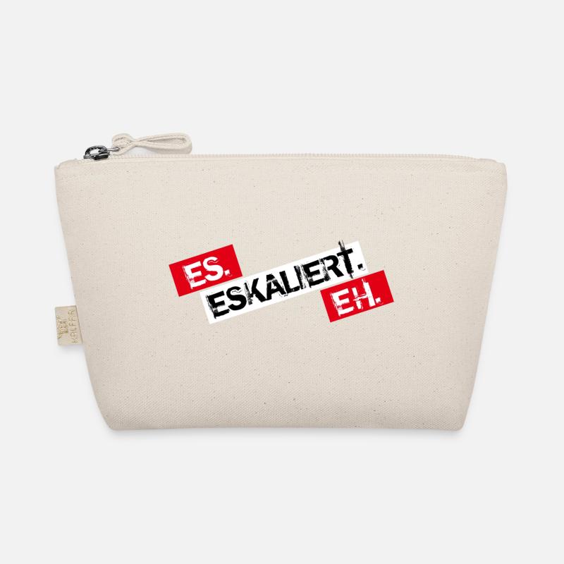 Es Eskaliert Eh - Bio-Täschchen - Natur