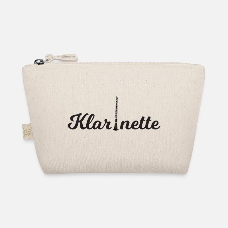 Klarinette - Bio-Täschchen - Natur